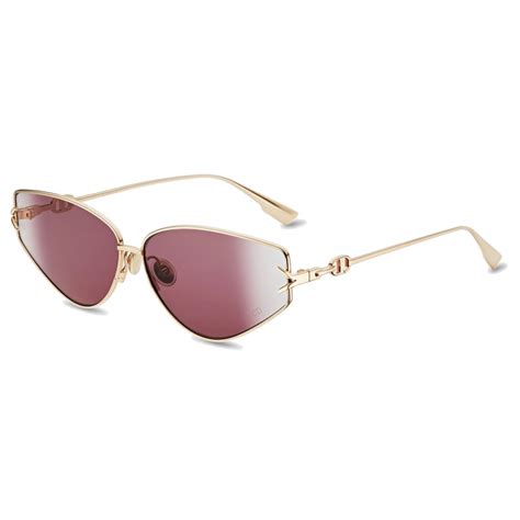 DiorGipsy2 Pink Shaded Butterfly Sunglasses 